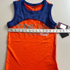 Cleveland Cavaliers women’s Tank Top - Orange and Blue size medium